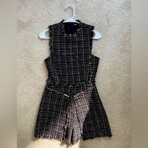 Tweed skort jumper